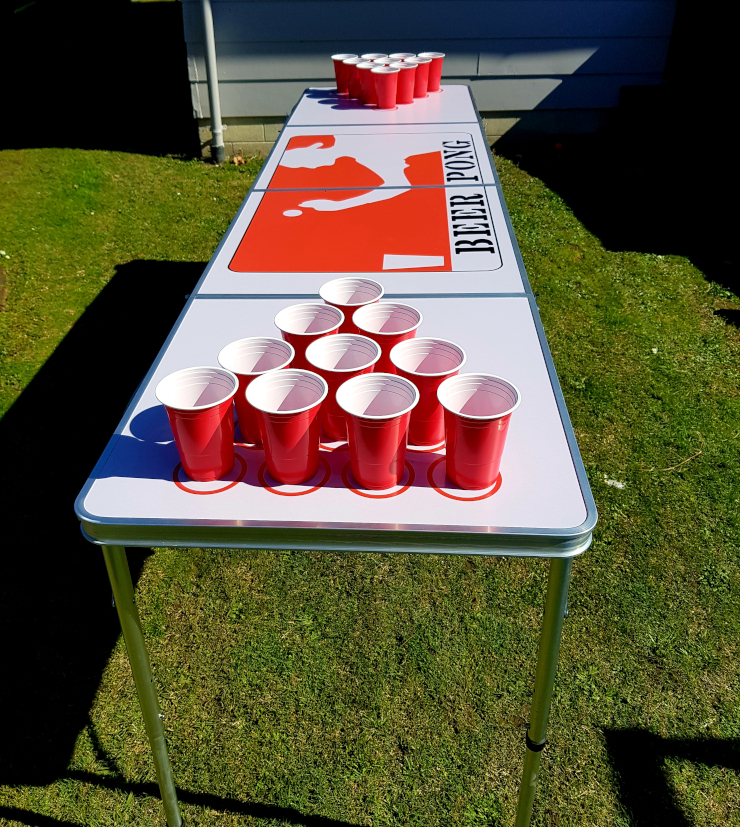 Beer Pong Table | Jumpmaster Bouncy Castle Hire | Napier, Hastings ...
