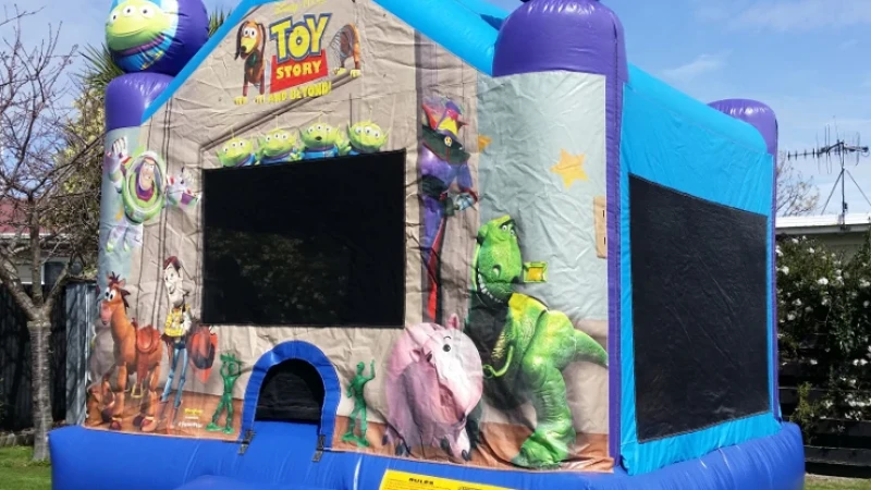 Bouncy Castles. 